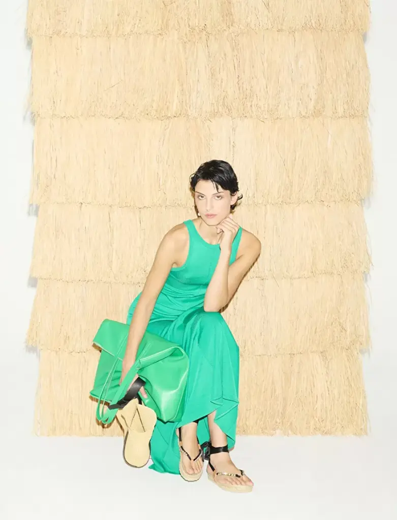 Chic viscose ribbed dress - FORTE FORTE