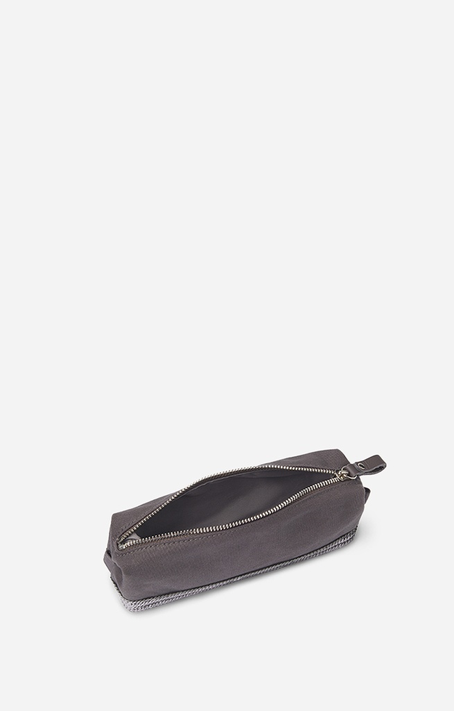 Pencil case Cabas and sequins Anthracite - Vanessa Bruno
