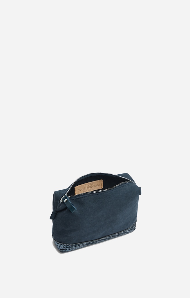 Zipped Pouch Canvas and Sequins Pyrite - Vanessa Bruno 
