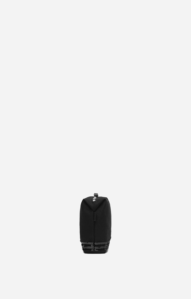 Zipped Pouch Canvas and Sequins Black - Vanessa Bruno  