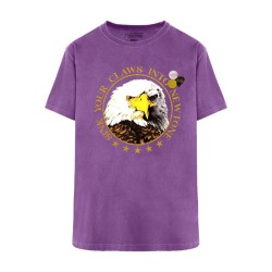 T-Shirt Trucker "Claws" Purple