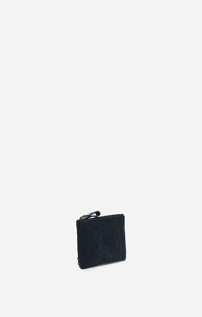 Zipped Cluth Small Black - Canvas & Sequins - Vanessa Bruno