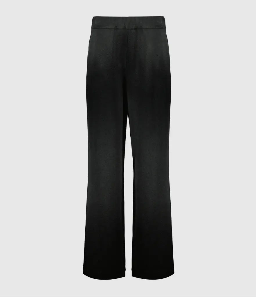 JIM Pants, satin crep, black - MARTIN MARTIN