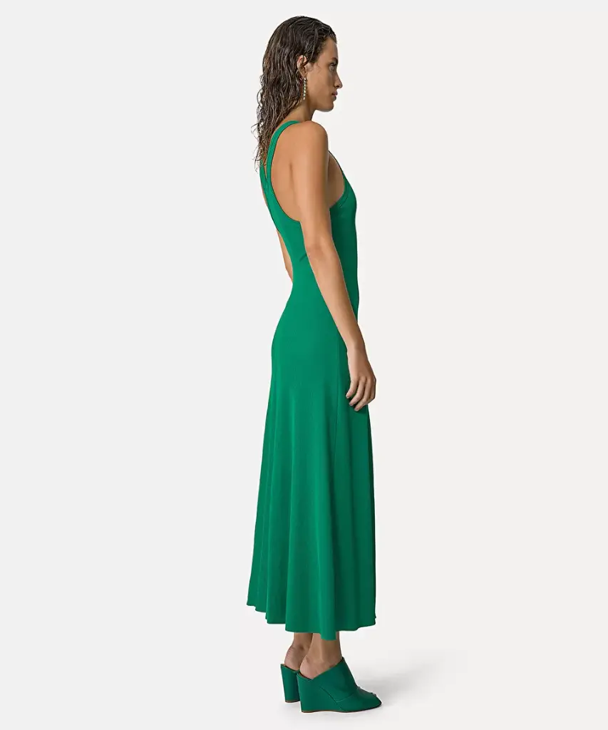 Chic viscose ribbed dress - FORTE FORTE