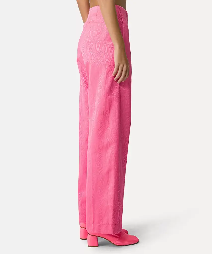 moir' jacquard pants - FORTE FORTE 