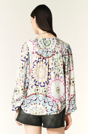Floaty Printed Blouse LUIGI - BASH