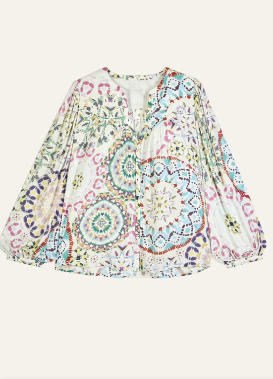 Floaty Printed Blouse LUIGI - BASH