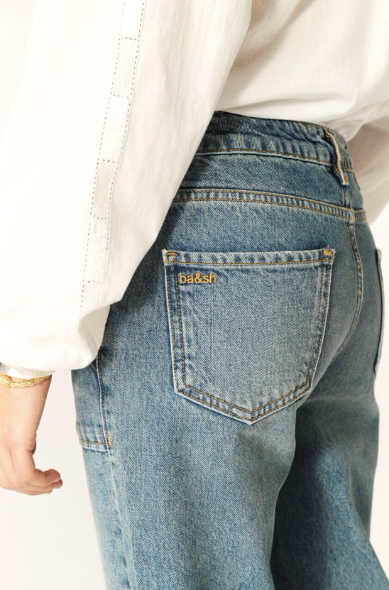 Straight Jean Elly Light Used Blue - BASH