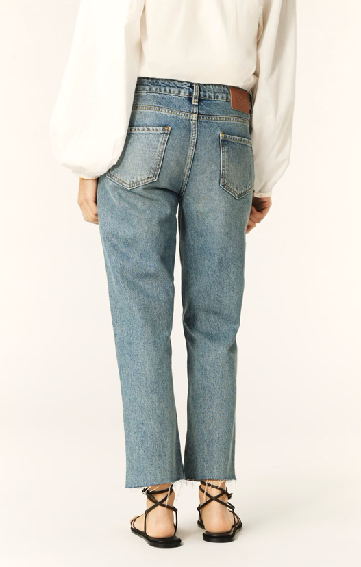 Straight Jean Elly Light Used Blue - BASH