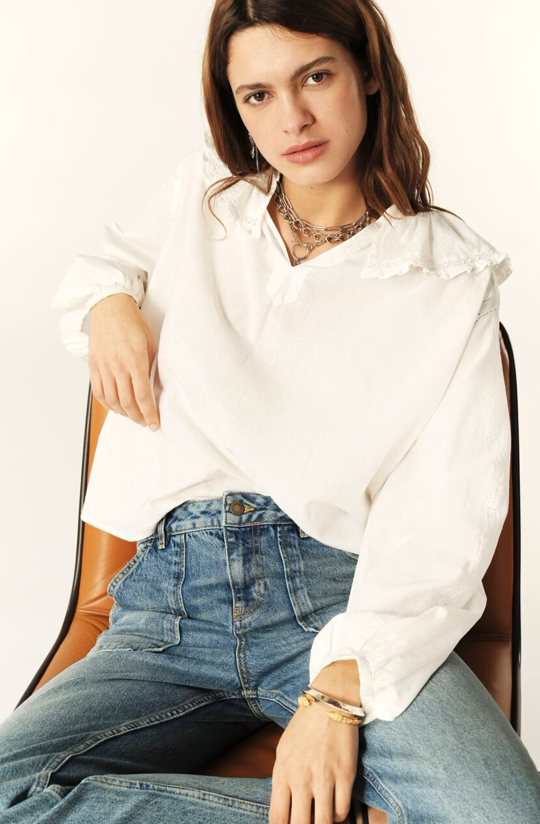 Straight Jean Elly Light Used Blue - BASH