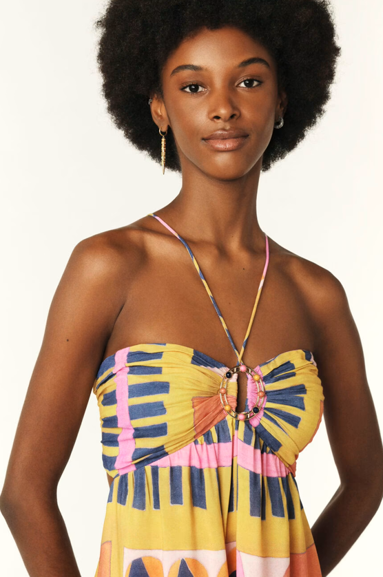 Molly Strapless long dress - BASH