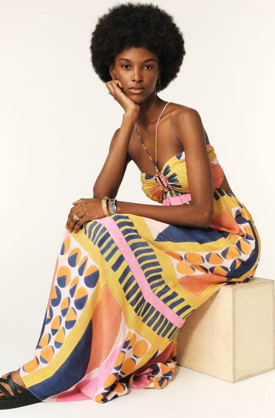 Molly Strapless long dress - BASH