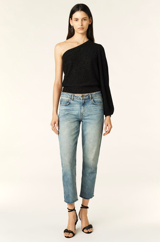 Galvin Asymmetric Black Jumper - BASH