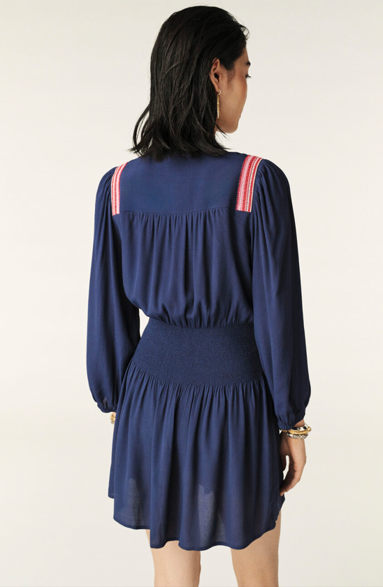 Talia Short Embroidered Dress - BASH