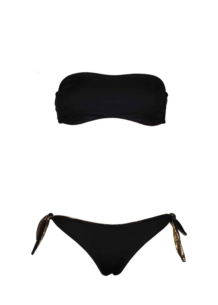 Miami Black/Gold Glitter - CARIOCA PORTO-VECCHIO