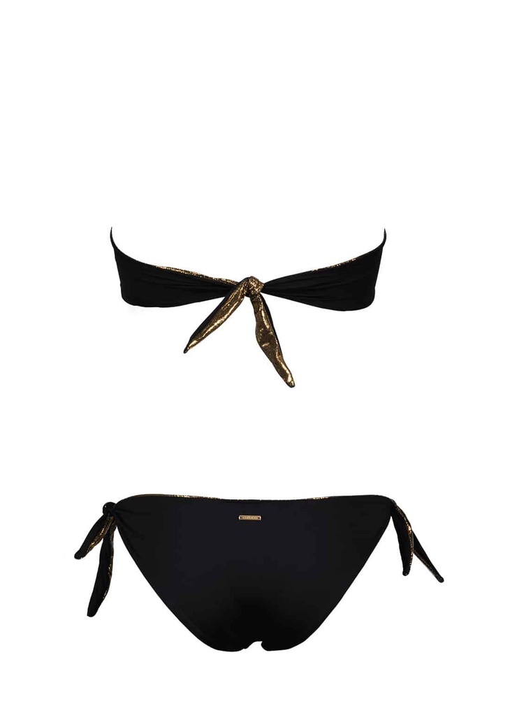 Miami Black/Gold Glitter - CARIOCA PORTO-VECCHIO