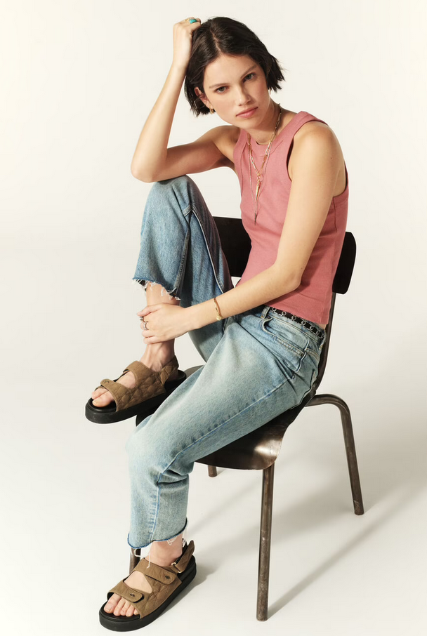 Sleeveless Tee Blush - BASH