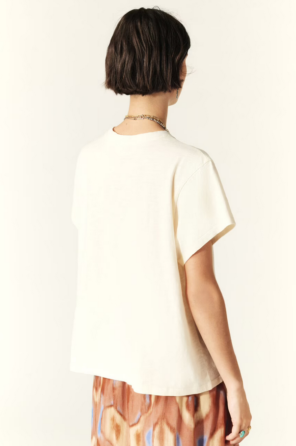 Mita Tee Ecru - BASH