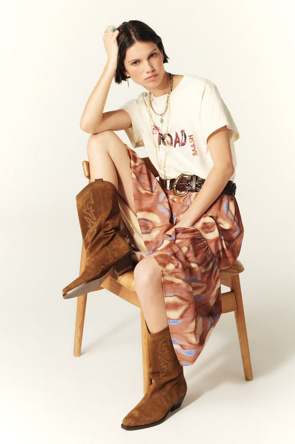 Mita Tee Ecru - BASH