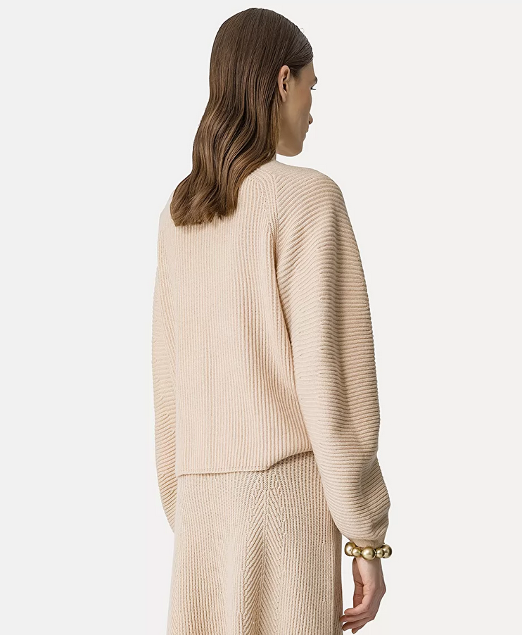 Crescent–Moon Sweater in Cashmere and Wool - Forte Forte