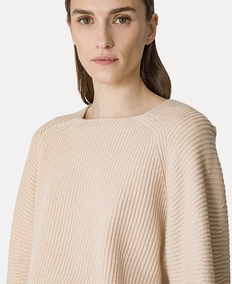 Crescent–Moon Sweater in Cashmere and Wool - Forte Forte