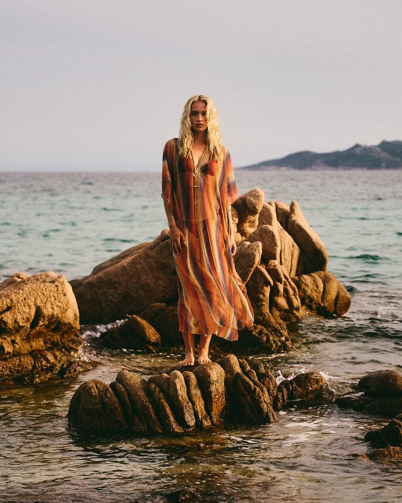 Cara Rainbow Caftan - CARIOCA PORTO-VECCHIO