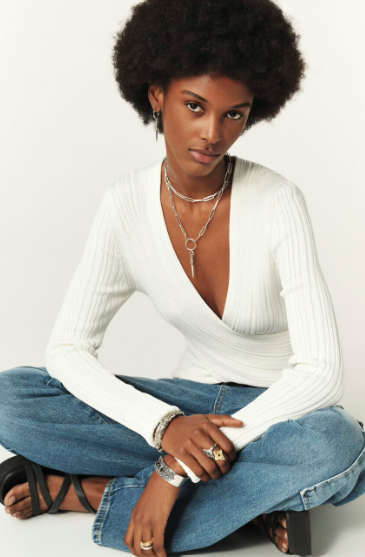 Jumper DINA Ecru - Ba&sh