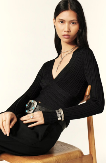 Jumper Dina Black - Ba&sh