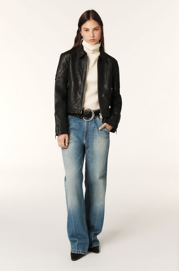 Vecchi Lightly Distressed Jeans - Ba&sh