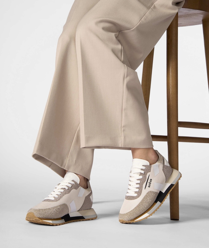 Starlight Multi Low Woman - Cream/Platinum - GHOUD VENICE
