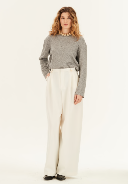 CONY heather gray sweater - MARTIN MARTIN