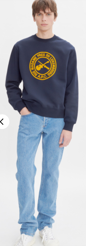BOXY guitare poignard sweat - A.P.C.