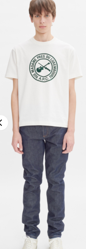 BOXY t-shirt guitare poignard - A.P.C.
