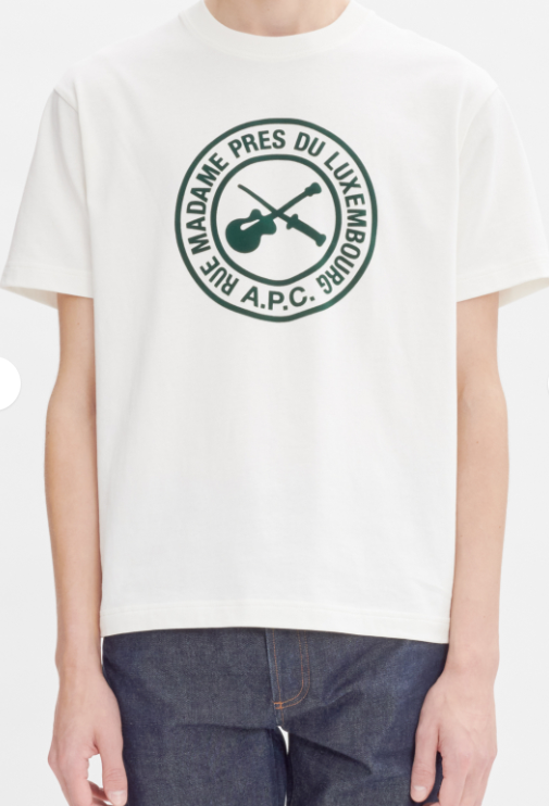 BOXY t-shirt guitare poignard - A.P.C.