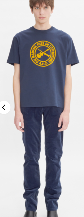 BOXY t-shirt guitare poignard - A.P.C.