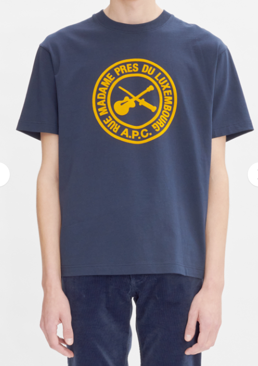 BOXY t-shirt guitare poignard - A.P.C.