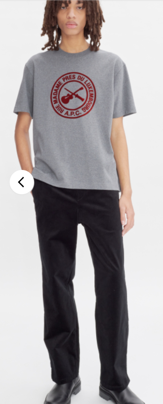 BOXY t-shirt guitare poignard - A.P.C.