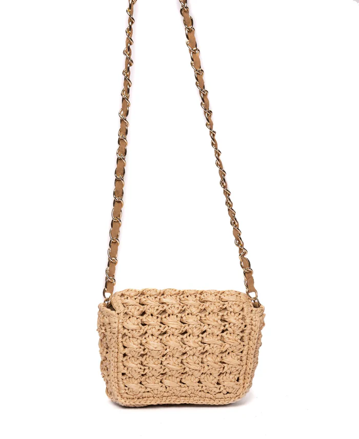 Mini Lucrezia Raffia Bag Natural - Bidinis Bags