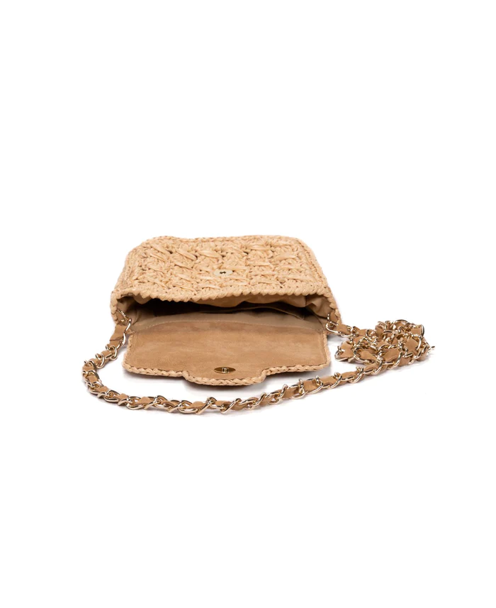 Mini Lucrezia Raffia Bag Natural - Bidinis Bags