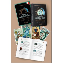 LE TAROT DE MARSEILLE WAITE - Bilingual French/English - Boxed Set