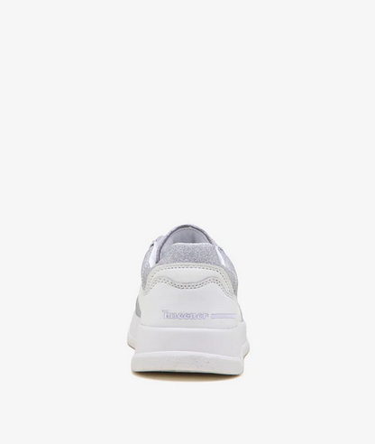 Tweener Brushed Low in Treated Soft Leather Silver/Glitter - GHOUD VENICE