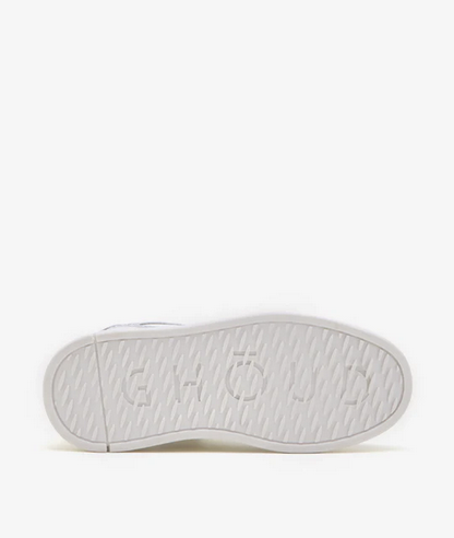 Tweener Brushed Low in Treated Soft Leather Silver/Glitter - GHOUD VENICE