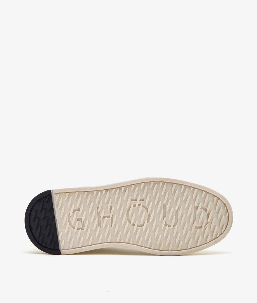 Tweener Low Man - Leather White/Black - GHOUD VENICE