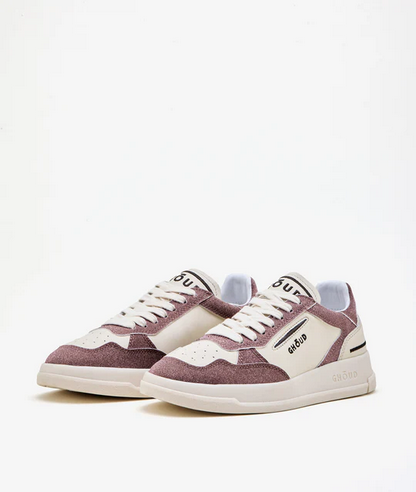 Tweener Brushed Low Leather Glitter Brick/Cream - GHOUD VENICE 