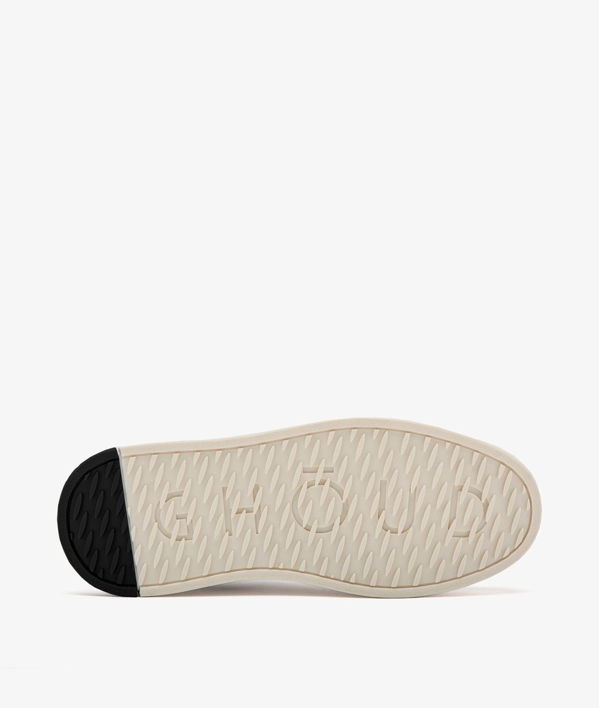 Tweener Low Man - Leather/Suede White/Black - GHOUD VENICE 