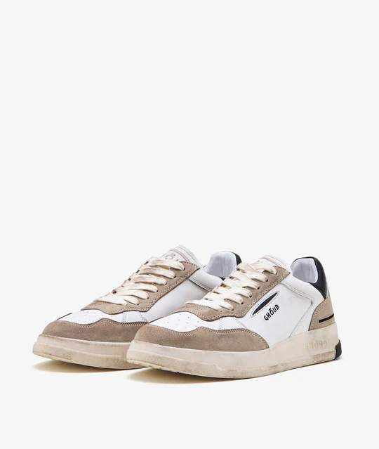 Tweener Brushed Low Man - Leather/Suede Beige/Mou - GHOUD VENICE 