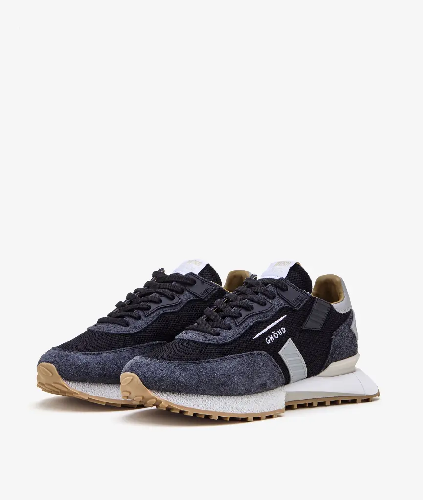 Rush Groove Low Man - Mesh/Suede Black - GHOUD VENICE 