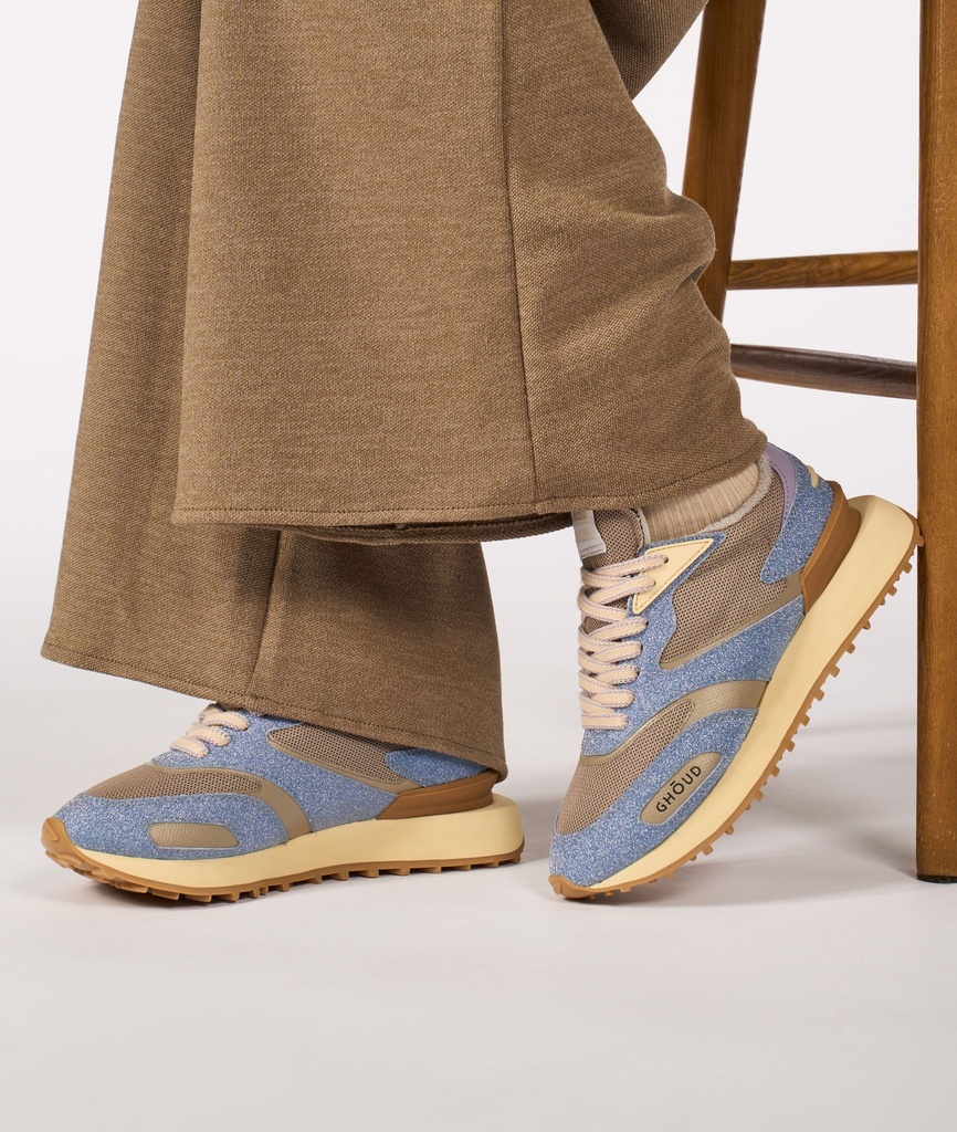 Rush One 2.0 Low Wom - Mesh/Glitter Taupe/Sky - GHOUD VENICE (copy)