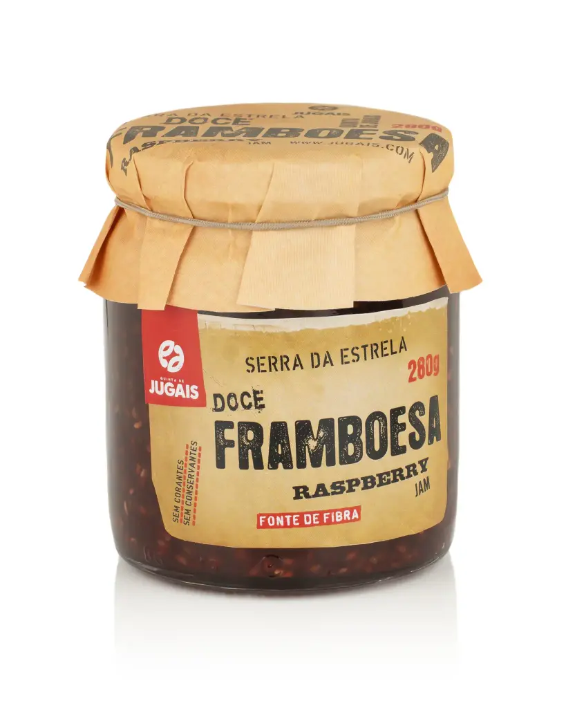 Raspberry Jam 280g - Quinta de Jugais 