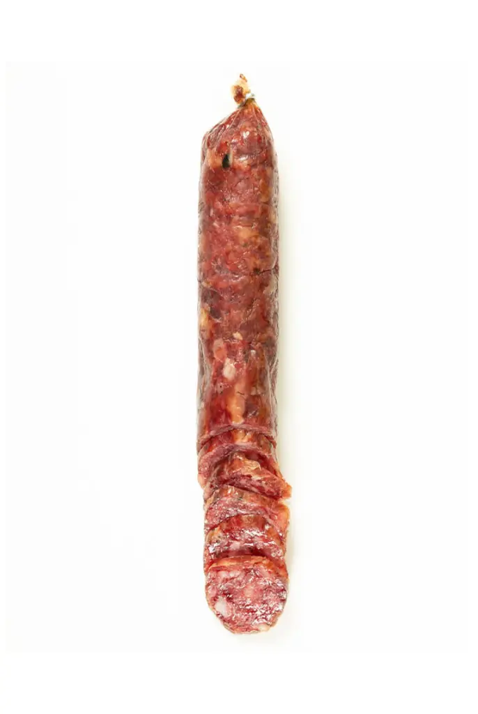 Salsichon Vela Dry-Cured Iberian Black Pork Pata Negra 250g - Quinta de Jugais